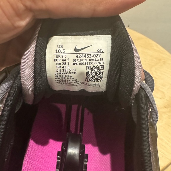 Nike Air VaporMax Plus Active Fuchsia Men’s Size 10.5 - Picture 8 of 9